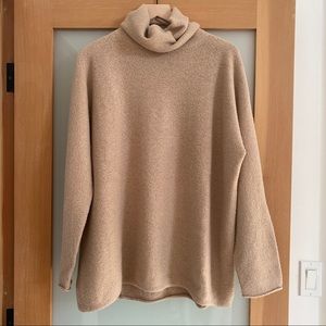New LAUREN MANOOGIAN Alpaca Turtleneck Sweater